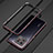 Funda Bumper Lujo Marco de Aluminio Carcasa para Xiaomi Mi 13 Pro 5G Rojo y Negro