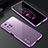 Funda Bumper Lujo Marco de Aluminio Carcasa S01 para Xiaomi Mi 11i 5G (2022) Purpura Claro