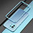Funda Bumper Lujo Marco de Aluminio Carcasa T01 para Xiaomi Mi 11 Lite 5G NE Azul