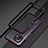 Funda Bumper Lujo Marco de Aluminio Carcasa T01 para Xiaomi Mi 11 Lite 5G NE Morado
