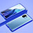 Funda Bumper Lujo Marco de Aluminio Carcasa T03 para Xiaomi Mi 11 Lite 5G Azul