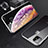 Funda Bumper Lujo Marco de Aluminio Espejo 360 Grados Carcasa M01 para Apple iPhone 11 Plata