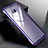 Funda Bumper Lujo Marco de Aluminio Espejo 360 Grados Carcasa M01 para Samsung Galaxy S8 Morado