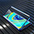 Funda Bumper Lujo Marco de Aluminio Espejo 360 Grados Carcasa M01 para Xiaomi Redmi 10X 4G Azul