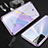 Funda Bumper Lujo Marco de Aluminio Espejo 360 Grados Carcasa M02 para Huawei Nova 7 5G Morado