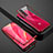 Funda Bumper Lujo Marco de Aluminio Espejo 360 Grados Carcasa M03 para Huawei Nova 7 5G Rojo
