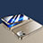 Funda Bumper Lujo Marco de Aluminio Espejo 360 Grados Carcasa M10 para Apple iPhone 13 Pro Max Oro