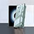 Funda Bumper Lujo Marco de Aluminio Espejo 360 Grados Carcasa P02 para Xiaomi Mi 12T Pro 5G Verde