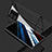 Funda Bumper Lujo Marco de Aluminio Espejo 360 Grados Carcasa para Oppo A18 Negro