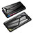 Funda Bumper Lujo Marco de Aluminio Espejo 360 Grados Carcasa para Samsung Galaxy M21 Negro