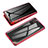 Funda Bumper Lujo Marco de Aluminio Espejo 360 Grados Carcasa para Samsung Galaxy M60s Rojo