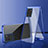 Funda Bumper Lujo Marco de Aluminio Espejo 360 Grados Carcasa para Vivo iQOO Neo6 SE 5G Azul