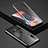 Funda Bumper Lujo Marco de Aluminio Espejo 360 Grados Carcasa para Xiaomi Mi 10 Negro