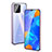 Funda Bumper Lujo Marco de Aluminio Espejo 360 Grados Carcasa T01 para Huawei Nova 8 SE 5G Purpura Claro