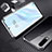 Funda Bumper Lujo Marco de Aluminio Espejo 360 Grados Carcasa T01 para Huawei P30 Lite New Edition Plata