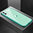 Funda Bumper Lujo Marco de Aluminio Espejo 360 Grados Carcasa T02 para Apple iPhone 11 Verde