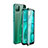 Funda Bumper Lujo Marco de Aluminio Espejo 360 Grados Carcasa T04 para Huawei Nova 6 SE Verde