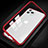 Funda Bumper Lujo Marco de Aluminio Espejo 360 Grados Carcasa T09 para Apple iPhone 11 Pro Max Rojo