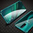 Funda Bumper Lujo Marco de Aluminio Espejo 360 Grados Carcasa T09 para Oppo RX17 Pro Verde