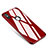 Funda Bumper Lujo Marco de Aluminio Espejo Carcasa para Apple iPhone Xs Rojo