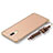 Funda Bumper Lujo Marco de Metal y Plastico Carcasa con Lanyard para Huawei Maimang 6 Oro