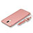 Funda Bumper Lujo Marco de Metal y Plastico Carcasa con Lanyard para Huawei Maimang 6 Oro Rosa