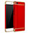 Funda Bumper Lujo Marco de Metal y Plastico para Xiaomi Mi 5S 4G Rojo