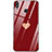 Funda Bumper Silicona Espejo Amor Corazon Love Carcasa S04 para Huawei Honor V10 Lite Rojo