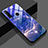 Funda Bumper Silicona Espejo Estrellado Carcasa S01 para Huawei P30 Lite New Edition Azul