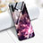 Funda Bumper Silicona Espejo Flores Carcasa para Huawei P30 Lite New Edition Morado