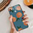 Funda Bumper Silicona Espejo Fruta Carcasa para Huawei Honor V10 Lite Azul