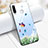 Funda Bumper Silicona Espejo Mariposa Carcasa para Huawei P30 Lite New Edition Azul Cielo