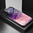 Funda Bumper Silicona Gel Espejo Estrellado Carcasa A01 para Samsung Galaxy S21 5G Morado