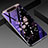 Funda Bumper Silicona Gel Espejo Flores Carcasa para Samsung Galaxy A90 4G Multicolor