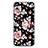 Funda Bumper Silicona Gel Espejo Flores Carcasa S01 para Huawei Honor 10 Lite Rosa