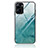 Funda Bumper Silicona Gel Espejo Patron de Moda Carcasa JM1 para Realme 10S 5G Menta Verde