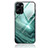 Funda Bumper Silicona Gel Espejo Patron de Moda Carcasa JM1 para Realme 10S 5G Verde