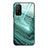 Funda Bumper Silicona Gel Espejo Patron de Moda Carcasa JM1 para Xiaomi Mi 10T 5G Verde