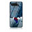 Funda Bumper Silicona Gel Espejo Patron de Moda Carcasa LS1 para Asus ROG Phone 5 ZS673KS Azul