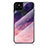 Funda Bumper Silicona Gel Espejo Patron de Moda Carcasa LS1 para Google Pixel 5 Morado