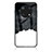 Funda Bumper Silicona Gel Espejo Patron de Moda Carcasa LS1 para Huawei Enjoy 50 Pro Negro