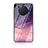 Funda Bumper Silicona Gel Espejo Patron de Moda Carcasa LS1 para Huawei Honor 50 Lite Morado