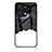 Funda Bumper Silicona Gel Espejo Patron de Moda Carcasa LS1 para Huawei Honor X7a Negro