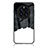 Funda Bumper Silicona Gel Espejo Patron de Moda Carcasa LS1 para Huawei Mate 50 Negro