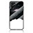 Funda Bumper Silicona Gel Espejo Patron de Moda Carcasa LS1 para Oppo A36 Negro