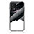 Funda Bumper Silicona Gel Espejo Patron de Moda Carcasa LS1 para Oppo A55 4G Negro