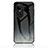 Funda Bumper Silicona Gel Espejo Patron de Moda Carcasa LS1 para Oppo Reno10 5G Gris