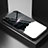Funda Bumper Silicona Gel Espejo Patron de Moda Carcasa LS1 para Samsung Galaxy A04s Negro