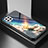 Funda Bumper Silicona Gel Espejo Patron de Moda Carcasa LS1 para Samsung Galaxy A22 4G Multicolor
