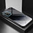 Funda Bumper Silicona Gel Espejo Patron de Moda Carcasa LS1 para Samsung Galaxy A52 5G Gris